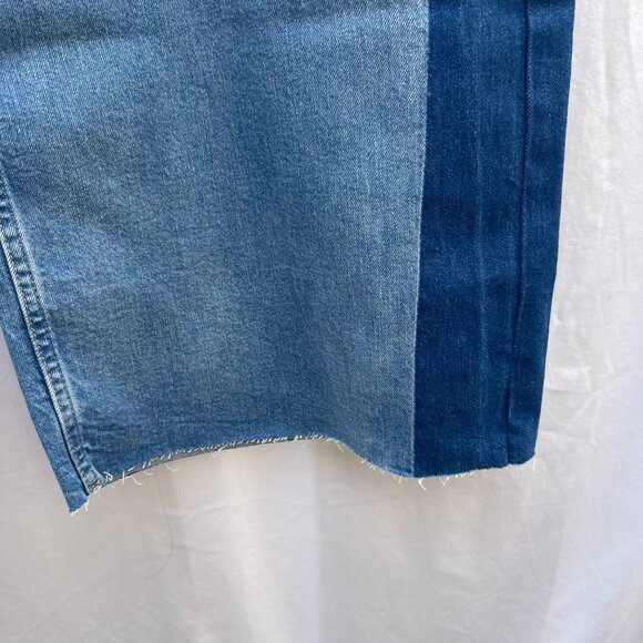 GAP High Rise Wide-Leg Crop Jeans Size 35 (20 Plus ) medium wash - Picture 7 of 12